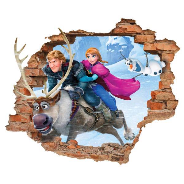 استیکر ژیوار طرح فروزن 1، Zhivar Frozen Sticker