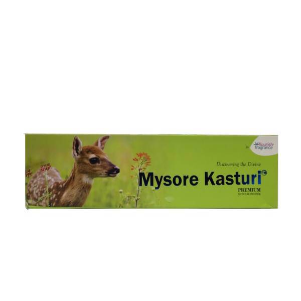 عود فلریش مدل Mysore Kasturi کد 1084، Flouish Mysore Kasturi 1084 Incense Sticks