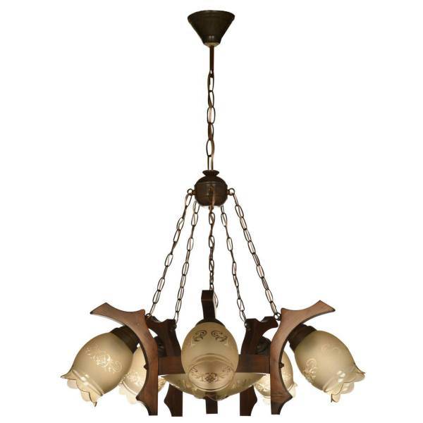 لوستر دیلایت 5 شعله مدل Orkide-5CH، Delight Orkide-5CH Five Branches Chandelier