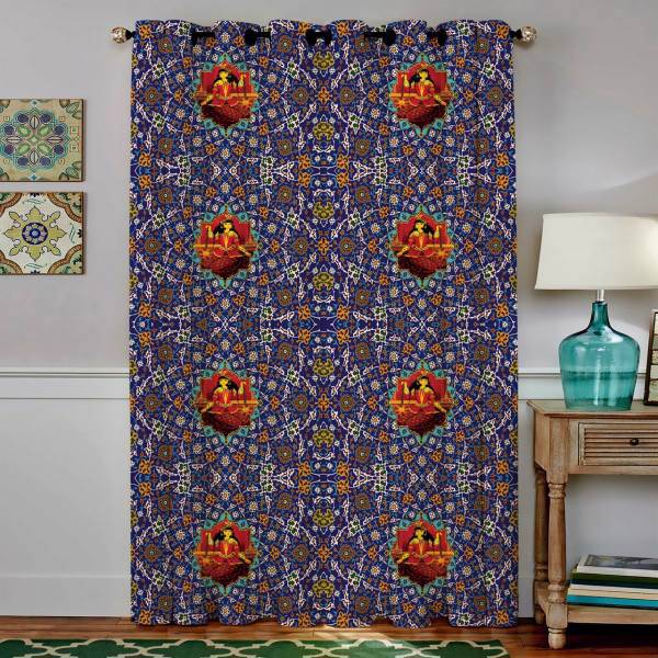 پرده مخمل رنس مدل C4-50134 ارتفاع 190 سانتی متر، Rence C4-50134 Curtain 190 cm