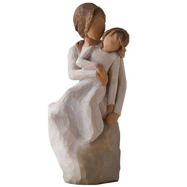 مجسمه ویلو تری مدل مادر و دختر، Willow Tree Mother Daughter 26021 Statue