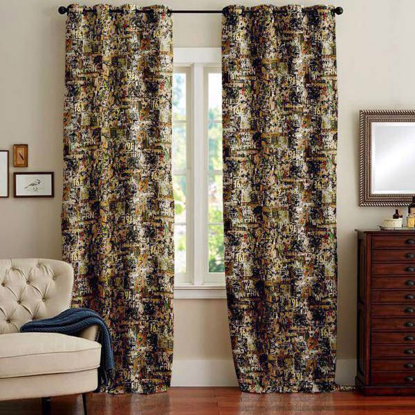 مجموعه دو عددی پرده مینوتو هوم مدل SA-032 ارتفاع 300 سانتی متر، minoto home SA-032 Curtain