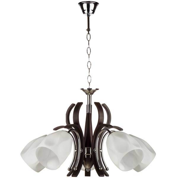 چراغ آویز چشمه نور 5 شعله کد 3401/5، Cheshmeh Noor 3401 Five Flame Hanging Lamp