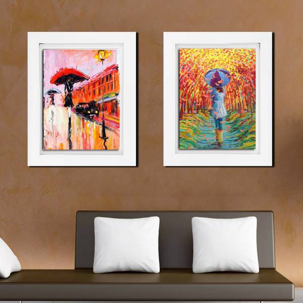 تابلو 2 تکه گالری آفتاب کد TA5501