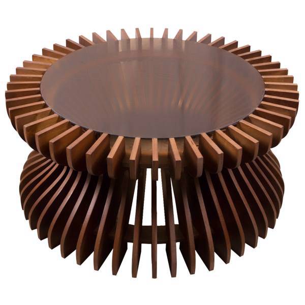 میز جلو مبلی چوبی پاراگالری کد 20، coffee table