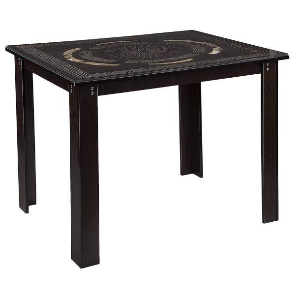 میز ناهار خوری صنایع چوب قائم کد K203 سایز 75 × 115، Sanaye Choob Ghaem K203 MDF Dinning Room Table Size 115 x 75