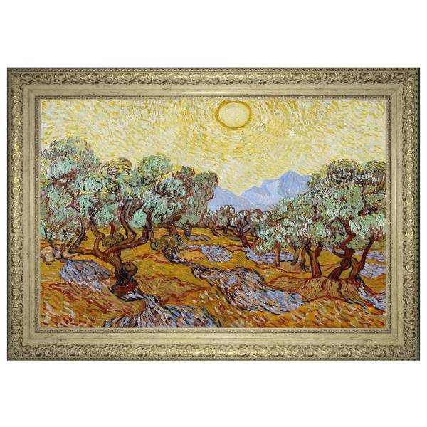 تابلو گالری هنری پیکاسو طرح درختان زیتون