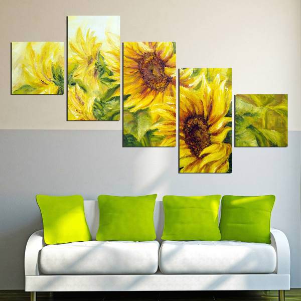 تابلو دیواری 5 تکه آریکان کد TA1201، Arikan TA1201 Tableau 5 Pcs