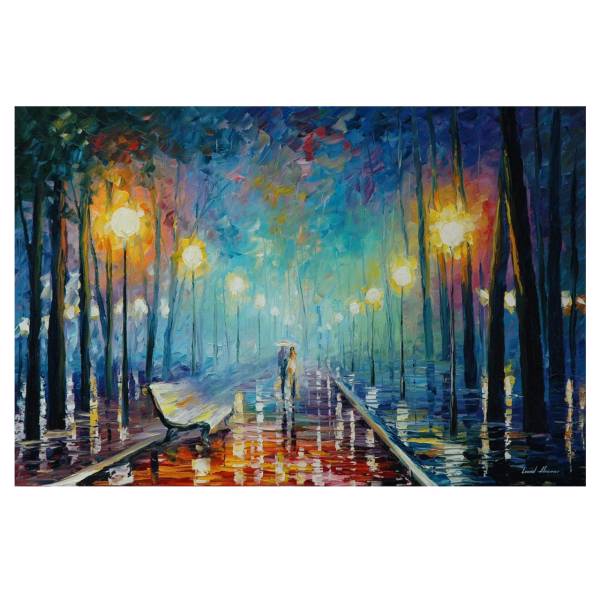 تابلوی گرافیتی طرح Afremov سایز 50 × 70، Graffity Afremov Chassis 70 x 50