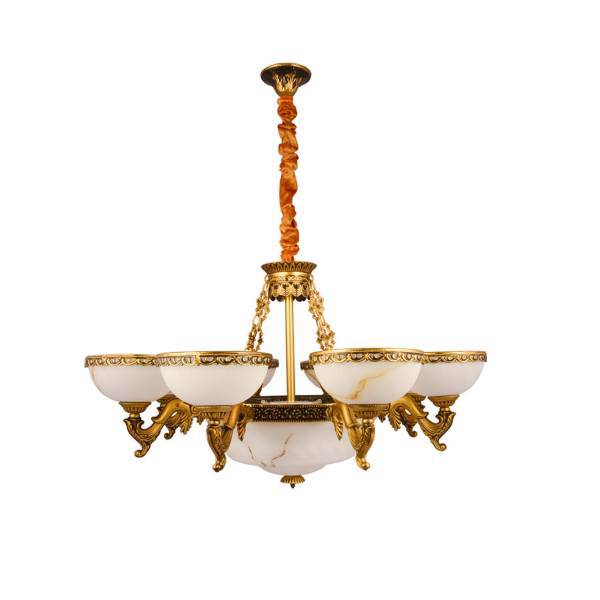 لوستر دیلایت 8 شعله مدل GR6833B-8/2، Delight GR6833B-8/2 Eight Branches Chandelier