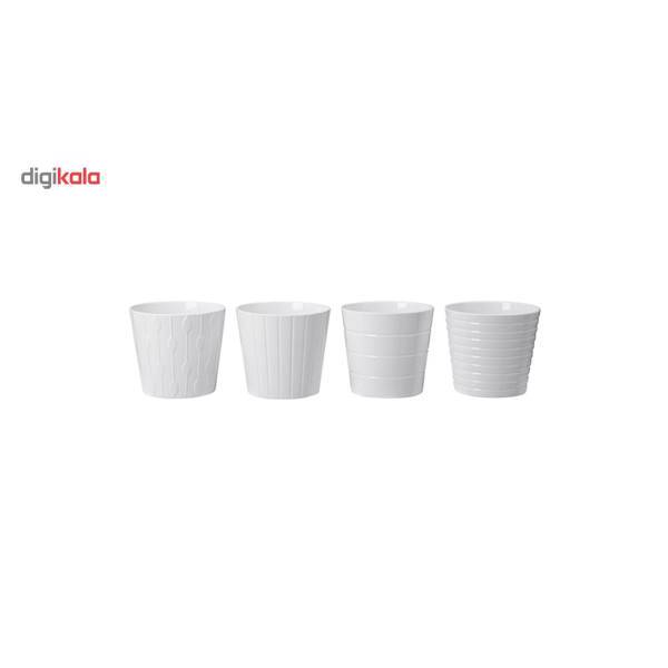 گلدان ایکیا مدل Kardemumma - بسته 4 عددی، Ikea Kardemumma Flower Pot - Pack Of 4