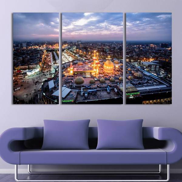 تابلو 3 تکه گالری بارمان کد TM232