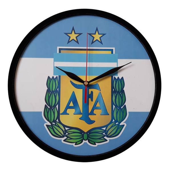ساعت دیواری تیم ملی آرژانتین مدل سان تایم 416، Argentina National Football Team Clock Sun Time 416