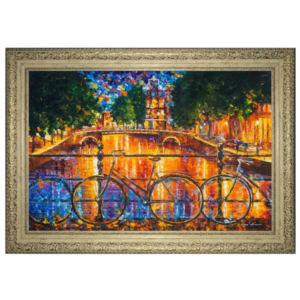 تابلو گالری هنری پیکاسو طرح پل دوچرخه