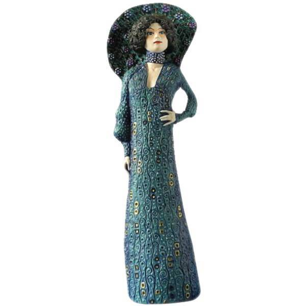 مجسمه پاراستون مدل Emilie Floge کد KL25 سری Klimt، Parastone Emilie Floge KL25 Klimt Collection Statue