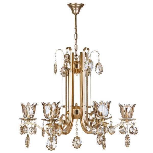 لوستر چشمه نور 6 شعله کد H2608/6، Cheshmeh Noor H2608/6 Six Flames Chandelier