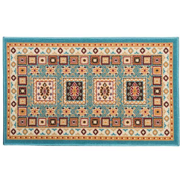 پادری گلیم ماشینی کویر طرح سوپر گلیم مدل MT-KP200، Kavir MT-KP200 Super Gilim Machine Made Rugs