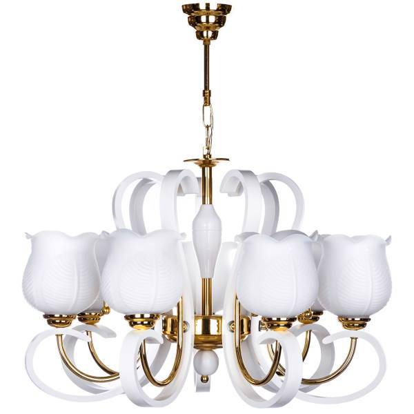 لوستر چشمه نور 7 شعله کد 829GWT، Cheshmeh Noor Seven Branches 829GWT Chandelier