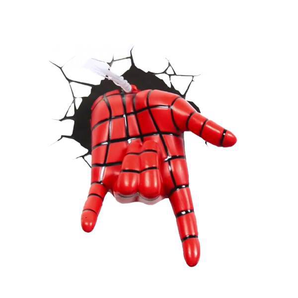 چراغ دیواری تری دی لایت اف ایکس مدل Spider Man Hand، 3D Light FX Spider Man Hand Wall Lamp