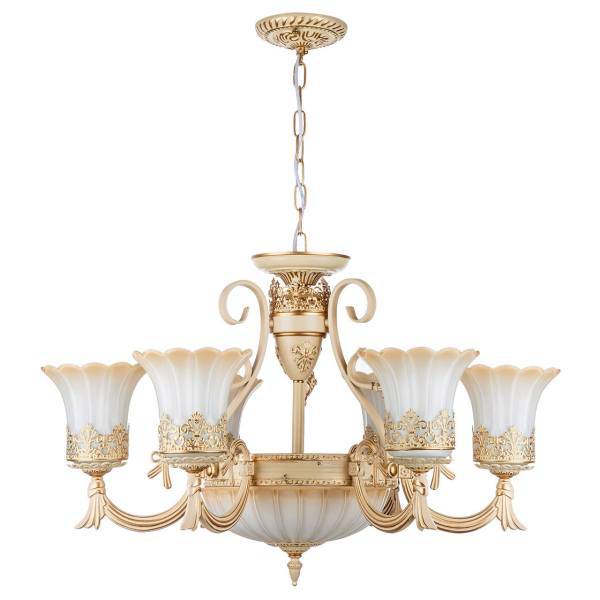 لوستر چشمه نور 9 شعله کد S3328/6_3، Cheshmeh Noor S 3328/6_3 Nine Flames Ceiling Chandelier