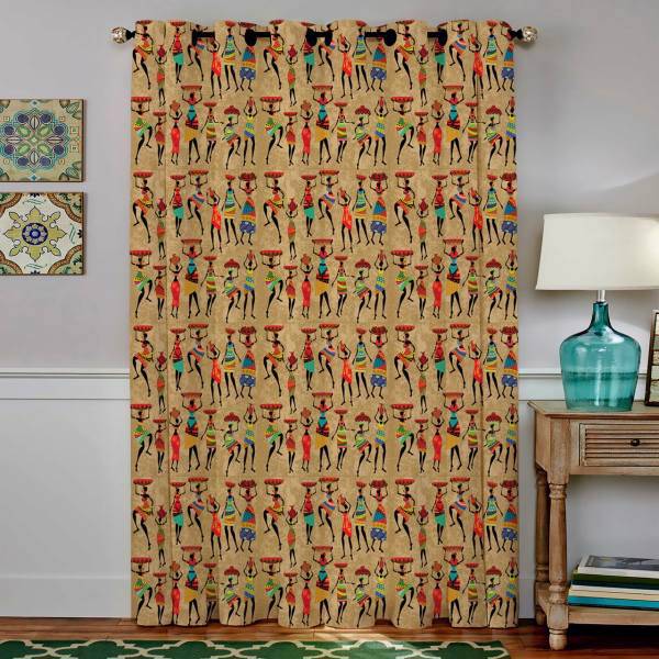 پرده مخمل رنس مدل C4-50005 ارتفاع 190 سانتی متر، Rence C4-50005 Curtain 190 cm