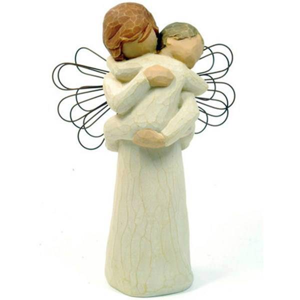 مجسمه ویلو تری مدل آغوش فرشتگان، Willow Tree Angels Embrace 26084 Statue