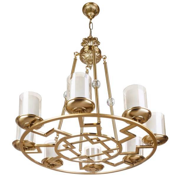 لوستر چشمه نور 8 شعله کد 2203/8، Cheshmeh Noor 2203/8 Eight Flames Chandelier