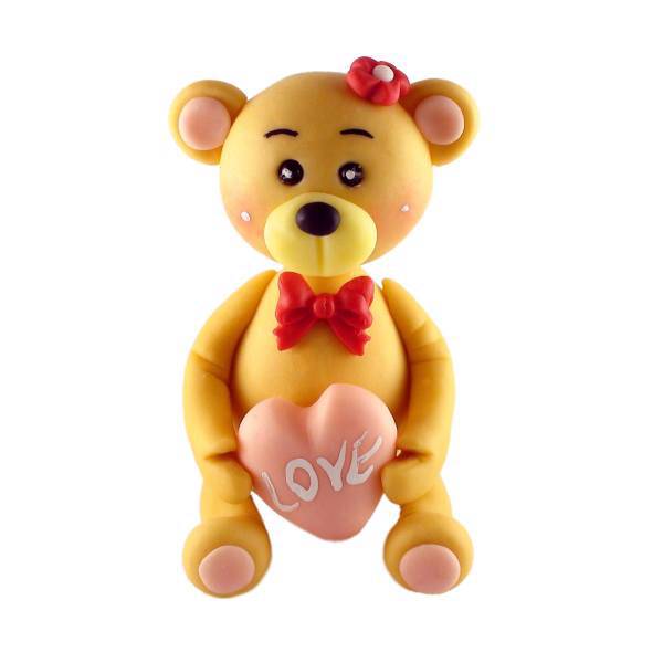 مجسمه خمیری ثمین مدل Lovely Bear، Samin Lovely Bear Dough Statue