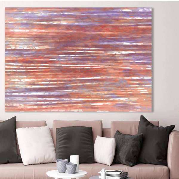 تابلو بوم خط روزتو طرح رولیش، Rouzeto Rolish Canvas