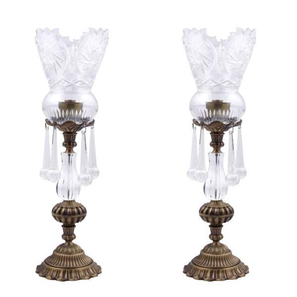 شمعدان دیلایت کد MCR91012Antic یک جفت، Delight MCR91012Antic Candle Stick A Pair