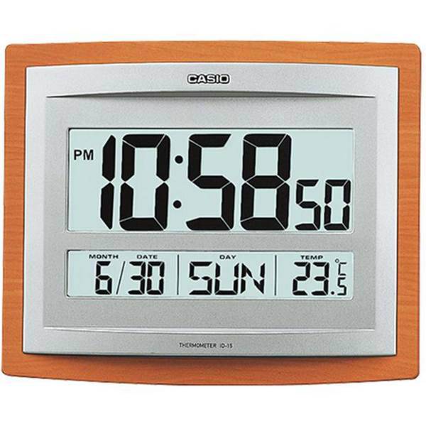 ساعت دیواری کاسیو مدل ID-15S-5DF، Casio ID-15S-5DF Wall Clock