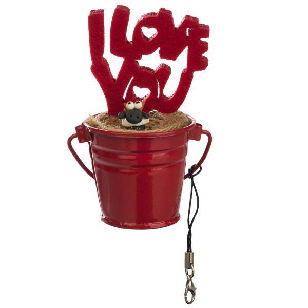 سطل دکوری مدل Horned sheep کد 10126، Paliz Horned sheep 10126 Bucket Decorative