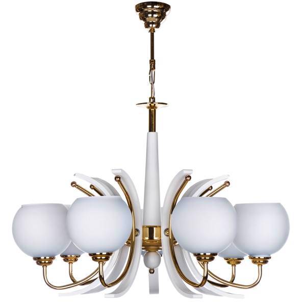 لوستر چشمه نور 7 شعله کد 858GWT، Cheshmeh Noor Seven Branches 858GWT Chandelier