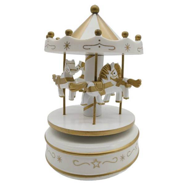 ماکت موزیکال کیدتونز طرح چرخ و فلک کد 1-KDT-048، Kidtunse Carousel KDT-048- 1 Musical Maquette