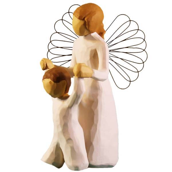 مجسمه امین کامپوزیت مدل فرشته محافظ کد 107/1، Amin Composite Angel Of Guardian 107/1 Statue