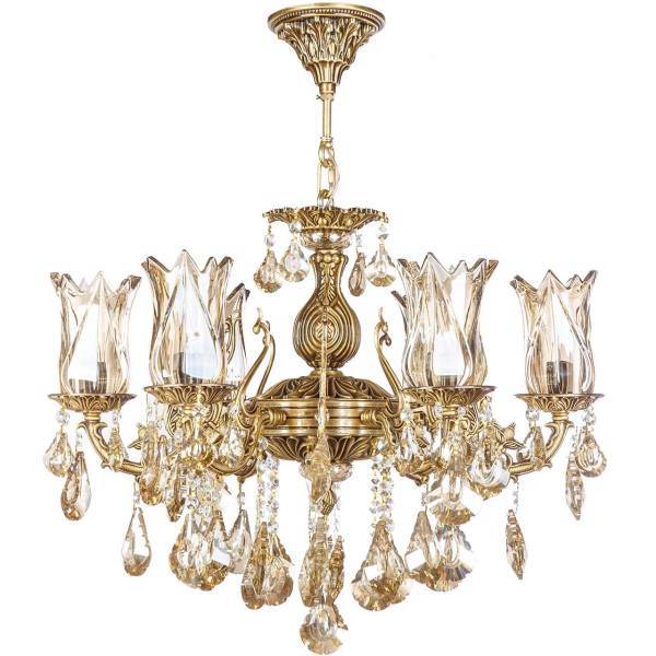 لوستر چشمه نور6 شعله کد S3569/6، Cheshmeh Noor S3569/6 Six Flames Chandelier