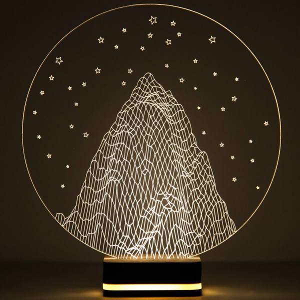 چراغ خواب سه بعدی گالری سوآرت کد 606003، Sooart 606003 Night Light