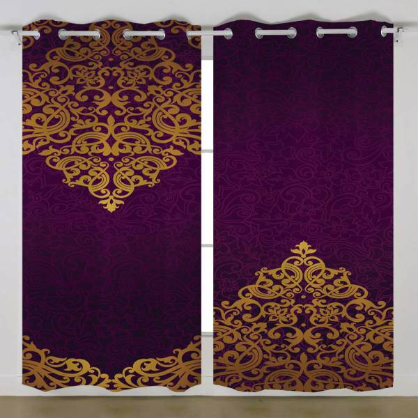 پرده مخمل رنس مدل C33-50259 ارتفاع 290 سانتی متر، Rence C33-50259 Curtain 290 cm