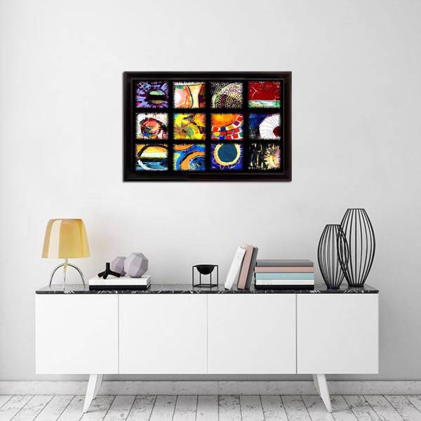 تابلو نگارین گالری کد P-50.80-36