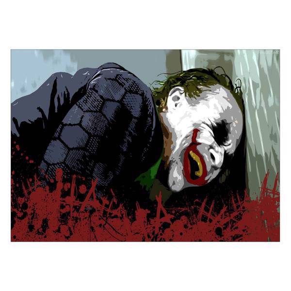 تابلو شاسی ونسونی طرح Joker Giggling سایز 50 × 70، Wensoni Joker Giggling Chassis Size 50 x 70