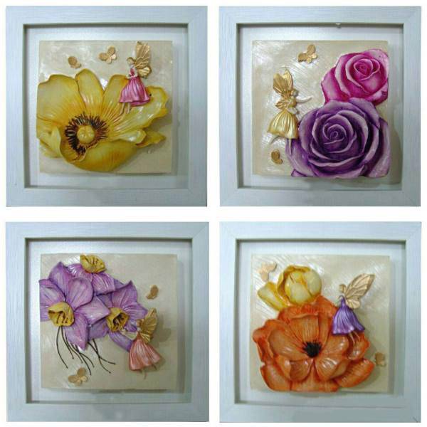 تابلو 4 تکه دیاموند مدل 611FK