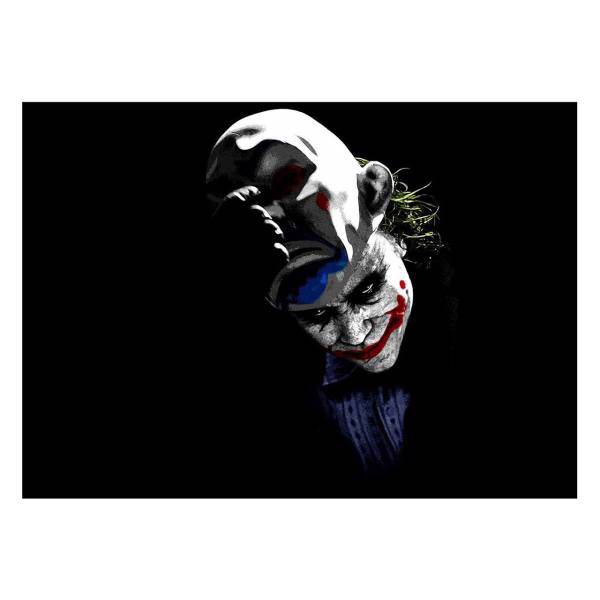 تابلو شاسی ونسونی طرح Joker Mask سایز 50 × 70، Wensoni Joker Mask Chassis Size 50 x 70