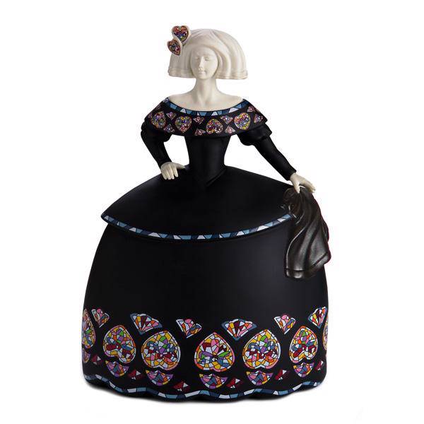 مجسمه نادال مدل Menina Small Black، Nadal Menina Small Black 765095 Memory Collection Statue