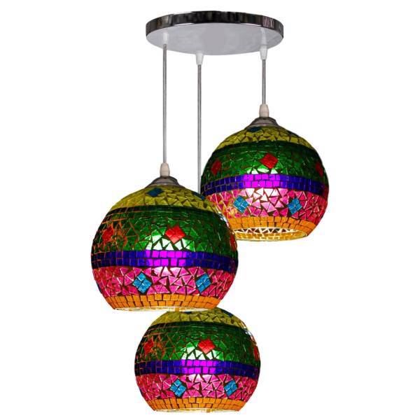 چراغ آویز دیلایت 3 شعله کد DEL20-200-3، Delight DEL20-200-3 Three Branch Hanging Lamp