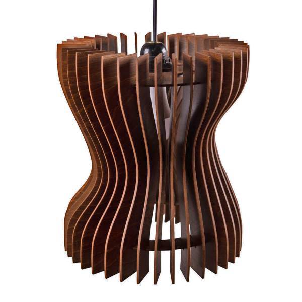 چراغ آویز پاراگالری کد 24، wooden light