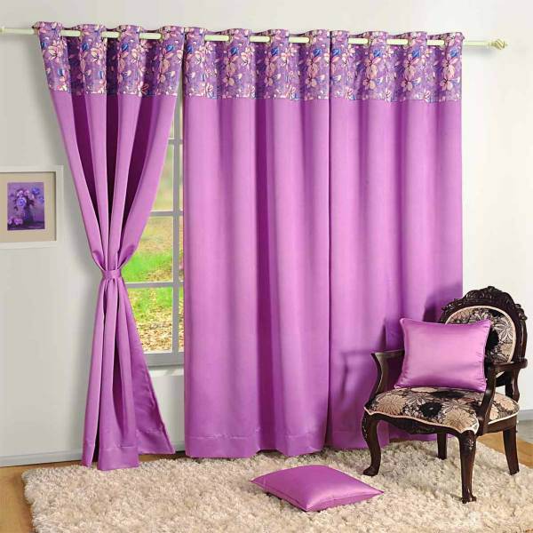 پرده سیلک ضد نور ساوایام هند مدل CU BOC L 2011 ارتفاع 280 سانتی متر، Swayam CU BOC L 2011 Curtain 280cm