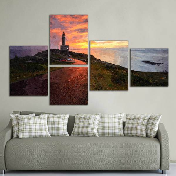 تابلو دیواری 5 تکه آریکان کد TA2905، Arikan TA2905 Tableau 5 Pcs