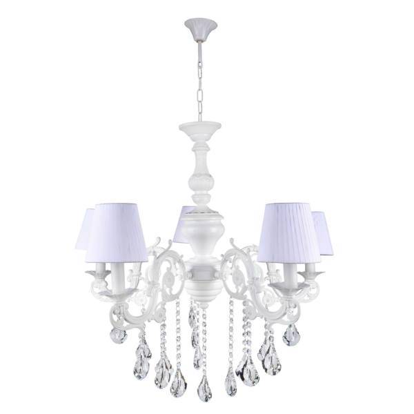 لوستر سقفی دیلایت 5 شعله مدل Foruzan/SH/A، Delight Foruzan/SH/A Five Flames Ceiling Chandelier