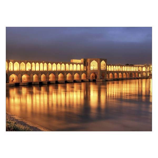 تابلو شاسی ونسونی طرح 33 Bridges سایز 30 × 40، Wensoni 33 Bridges Chassis 40 x 30