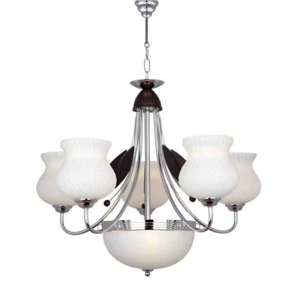 لوستر چشمه نور 5 شعله کد 863، Cheshmeh Noor Five Branches 863 Chandelier